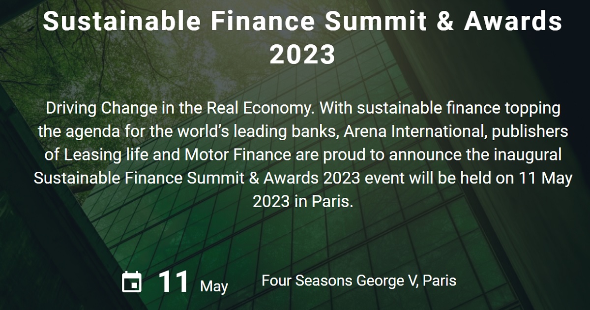 Sustainable Finance Summit & Awards 2023