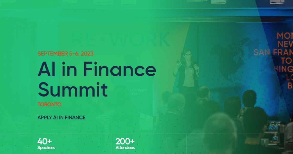 AI in Finance Summit Toronto