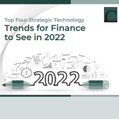Top Four Strategic Technology Trends for Finance to See in 2022